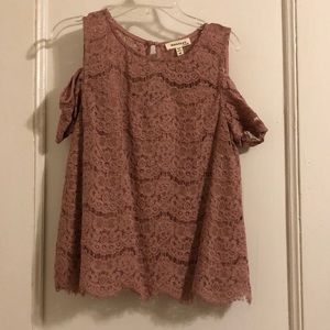 Lace dress top!